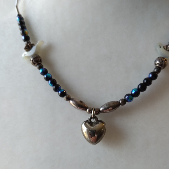 Vintage Liguid Silver Fetish Necklace - Picture 3 of 4